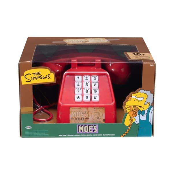 JAKKS Pacific The Simpsons Feature Moe's Tavern Prank Phone