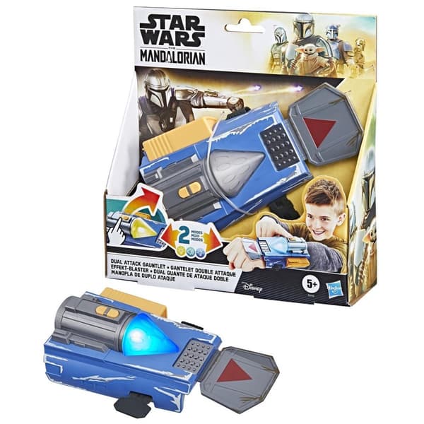 Star Wars The Mandalorian Dual Attack Gauntlet
