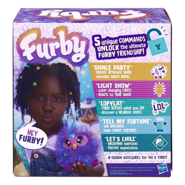 Hasbro Furby Interactive Plush Toy Purple (EN)