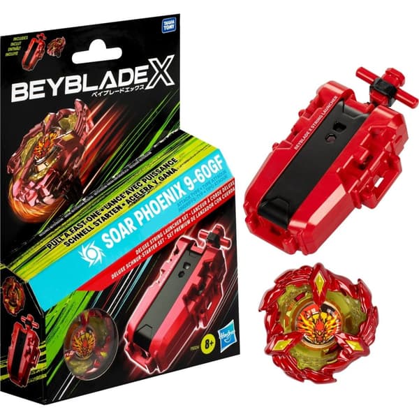 Beyblade - BBX Deluxe String Launcher Set (F9324EU4)