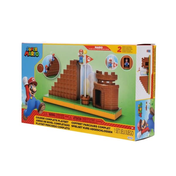 JAKKS Pacific Super Mario 2,5 tommers lekesett Level End