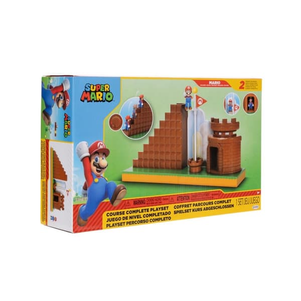 JAKKS Pacific Super Mario 2,5 tommers lekesett Level End