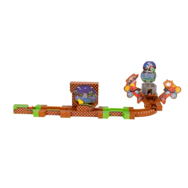 JAKKS Pacific Sonic the Hedgehog Go Go Racers Deluxe lekesett