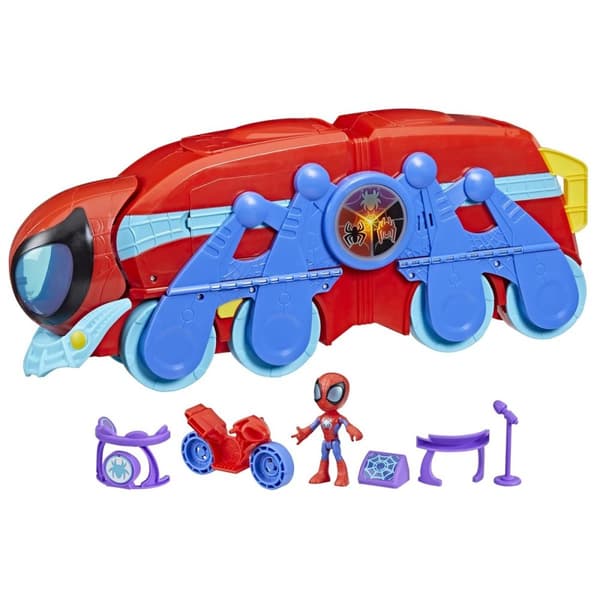 Spidey og hans fantastiske venner-lekesett Spider Crawl-R Mobile HQ