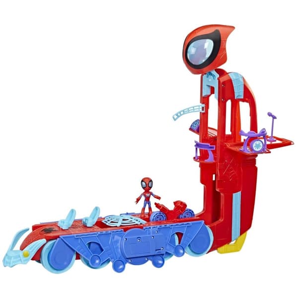 Spidey og hans fantastiske venner-lekesett Spider Crawl-R Mobile HQ