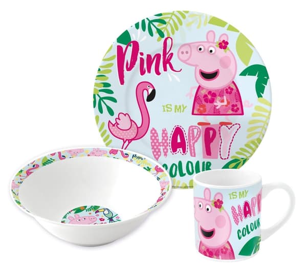 Peppa Pig Stor - 3 stk. Peppa Pig Gavesæt - (20165)
