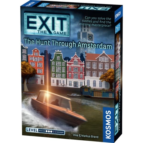 Exit: Escape Room 20: The Hunt Through Amsterdam (EN) (KOS01887) | CDON