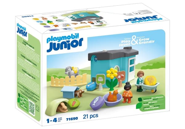 Playmobil Junior: Animal Home med godteridispenser (71690)