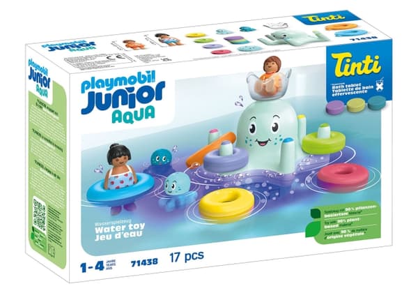 Playmobil Junior & Tinti: Farverig Kraken (71438)