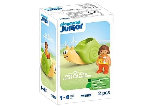 Playmobil Junior: Gyngesnegl med ranglefunksjon (71699)