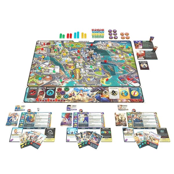 Freedom Five: A Sentinel Comics Board Game