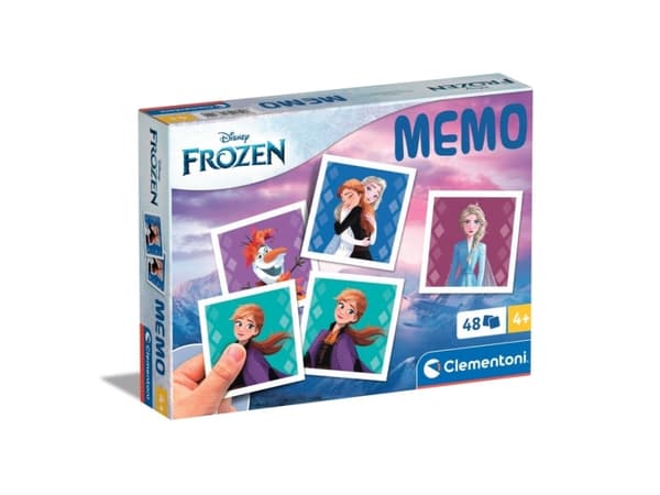 Clementoni Memo Frozen 2024, Kortspel, Minne, 4 År