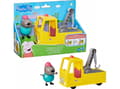 Pikkukuva 1 / 5: Peppa Pig Granddad Dog&#039;s Tow Truck Construction Vehicle and Figure Set, Preschool Toys for Boys and Girls 3 Years and Up
