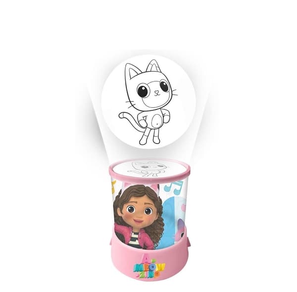 Gabby's Dollhouse Kids Licensing - Projektorlampe - Gabbys dukkehus (033743800)