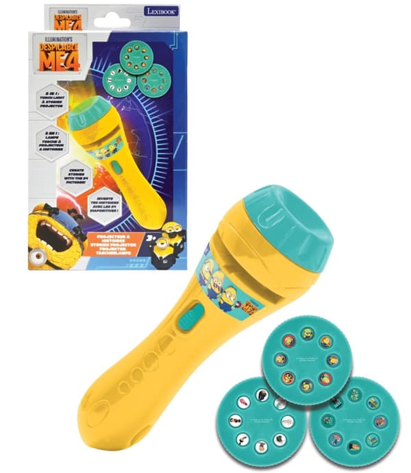 Lexibook Minions Stories-projektor og fakkellampe - (LTC050DES)