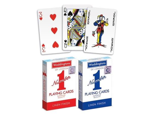 Waddingtones No.1 55 Leaf Cards