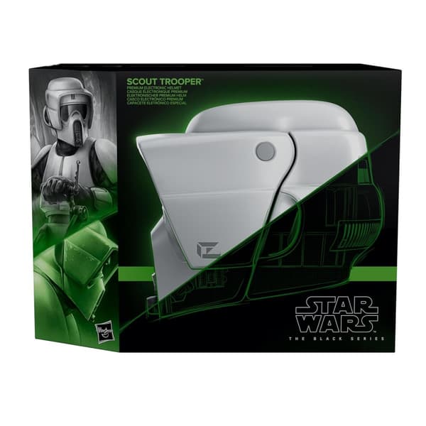 Star Wars The Black Series elektronisk hjelm Speiderhjelm