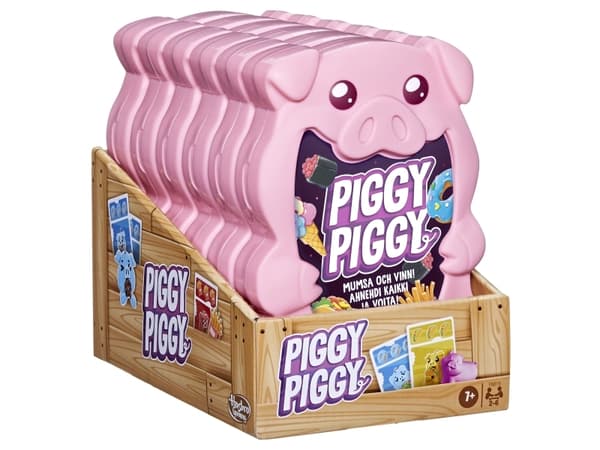 Hasbro Gaming Piggy Piggy, Kortspel, Familj, 7 År