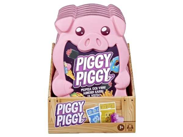 Hasbro Gaming Piggy Piggy, Kortspel, Familj, 7 År