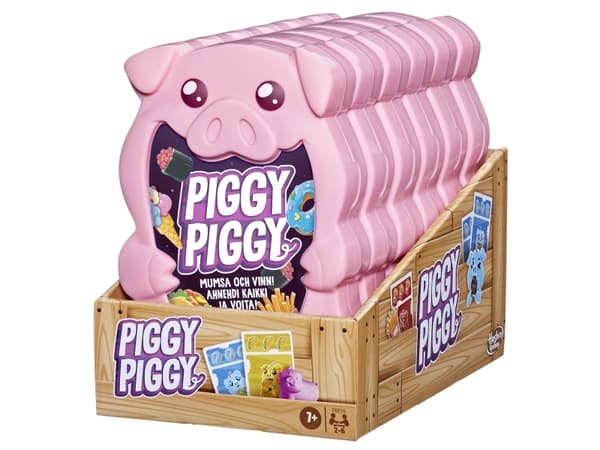 Hasbro Gaming Piggy Piggy, Kortspel, Familj, 7 År