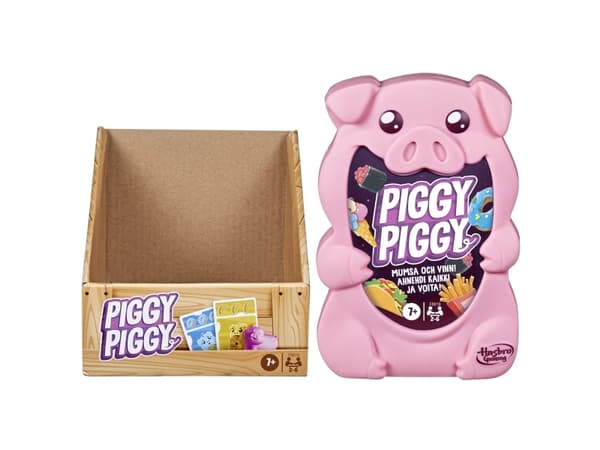 Hasbro Gaming Piggy Piggy, Kortspel, Familj, 7 År
