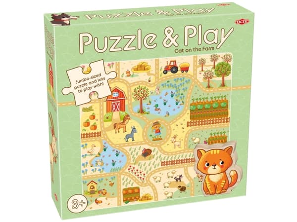 Tactic My First Puzzle & Play Cat on the Farm