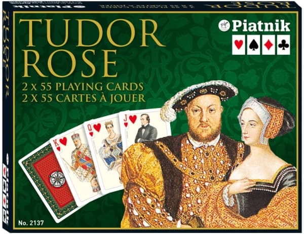 Piatnik Tudor Rose, 55 stykker, Plast, Gutt/Jente, Barn/voksne, Tudor, Boks