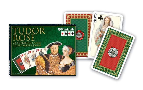 Piatnik Tudor Rose, 55 stykker, Plast, Gutt/Jente, Barn/voksne, Tudor, Boks