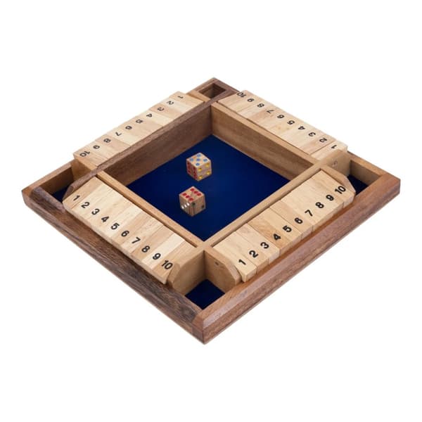 Shut The Box 10, 4 Spiller