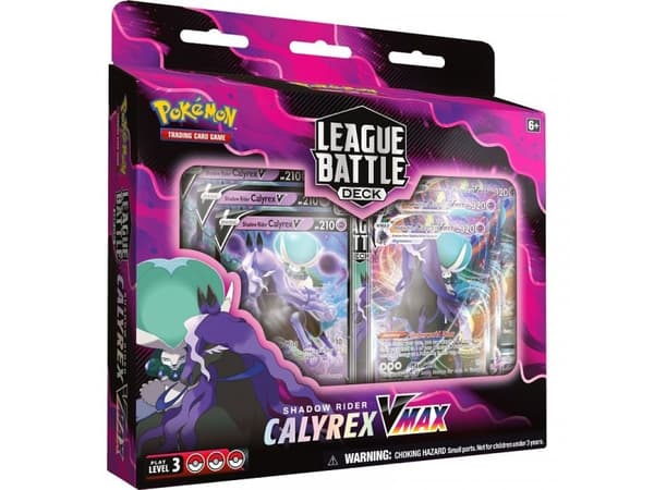 Karty TCG Shadow Rider Calyrex Vmax League Battle Deck