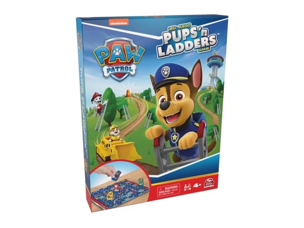 Games KOG KOL Paw Patrol Pups N Ladders GML, Brädspel, Resor/äventyr, 4 År, Familjespel