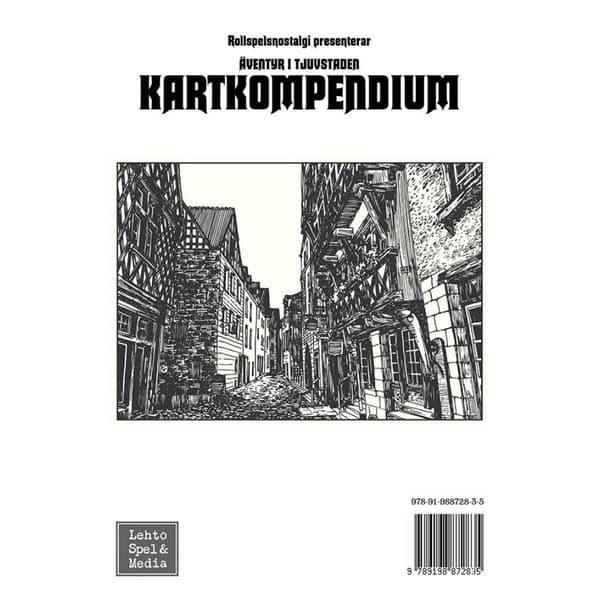Drakar och Demoner - Äventyr i Tjuvstaden: Kartkompendium