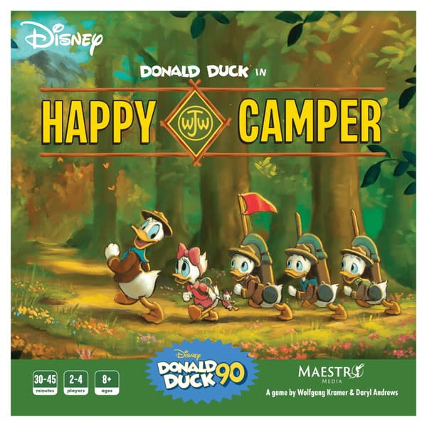 Donald Duck in Happy Camper