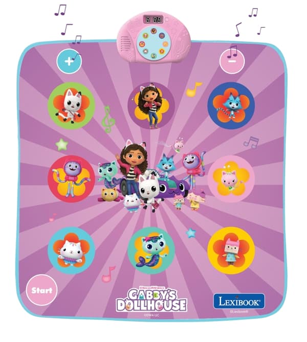 Lexibook Elektronisk dansemåtte Gabby's Dollhouse - (DM10GDH)
