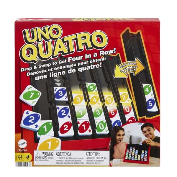 Mattel Games UNO Quatro (HPF82)
