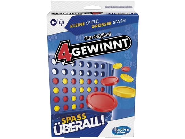 Hasbro Gaming Connect 4 Grab & Go, Brettspill, Familie, 6 år