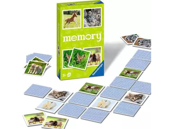 Ravensburger memory 22458, Brädspel, Utbildning, 3 År, 15 min