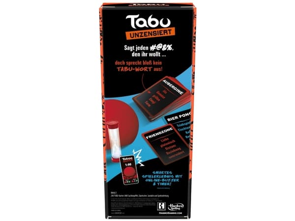 Hasbro Gaming Taboo, Kort Spill, Party (selskap), 17 år, 20 min