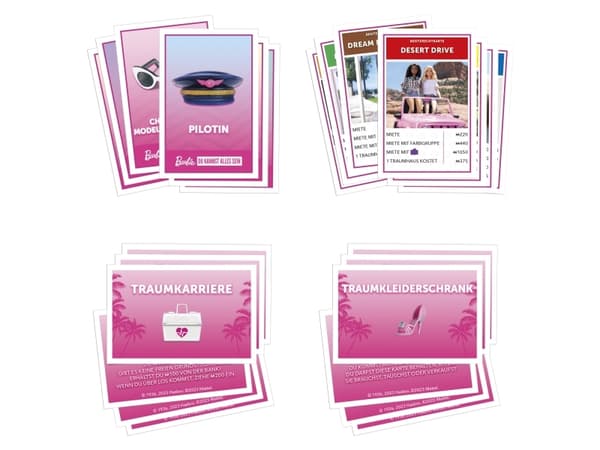 Monopoly Barbie, Board game, Economic simulation, 8 yr(s)