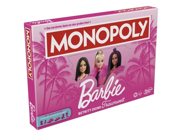 Monopoly Barbie, Board game, Economic simulation, 8 yr(s)