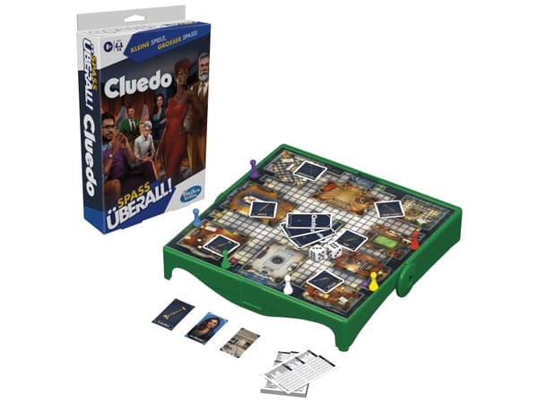 Cluedo Grab & Go, Brettspill, Detektiv, 8 år