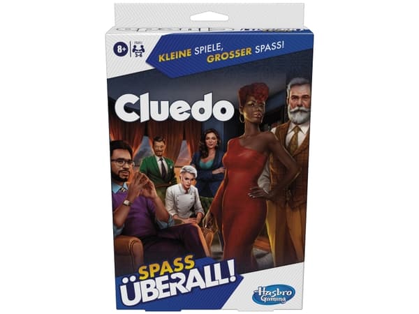 Cluedo Grab & Go, Brettspill, Detektiv, 8 år