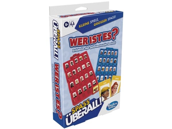 Hasbro Gaming Guess Who? Grab & Go, Brettspill, Familie, 6 år
