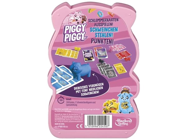 Hasbro Gaming Piggy Piggy, Kort Spill, Familie, 7 år