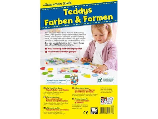 HABA 005878, Brettspill, Pedagogisk, 2 år, 5 min