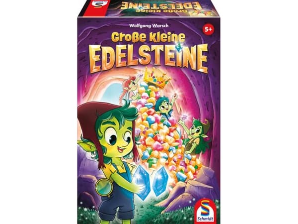 Schmidt Spiele Grosse kleine Edelsteine, Kort Spill, Familie, 5 år, 15 min