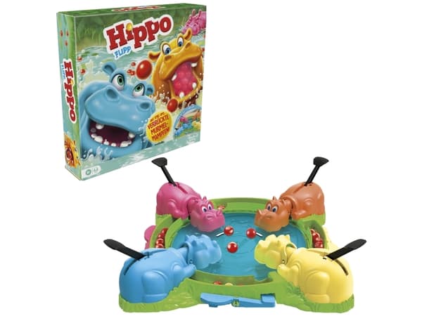 Hasbro Gaming Hungry Hungry Hippos, Brettspill, Party (selskap), 4 år, Familiespill