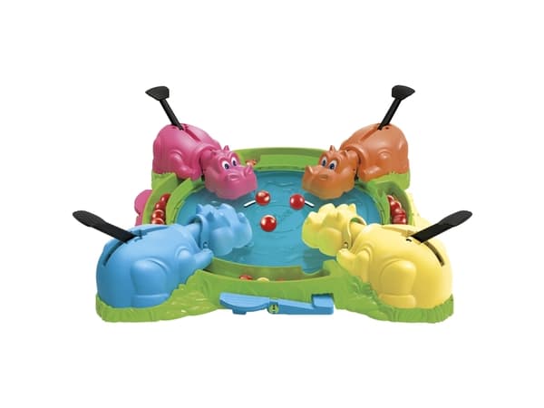 Hasbro Gaming Hungry Hungry Hippos, Brettspill, Party (selskap), 4 år, Familiespill