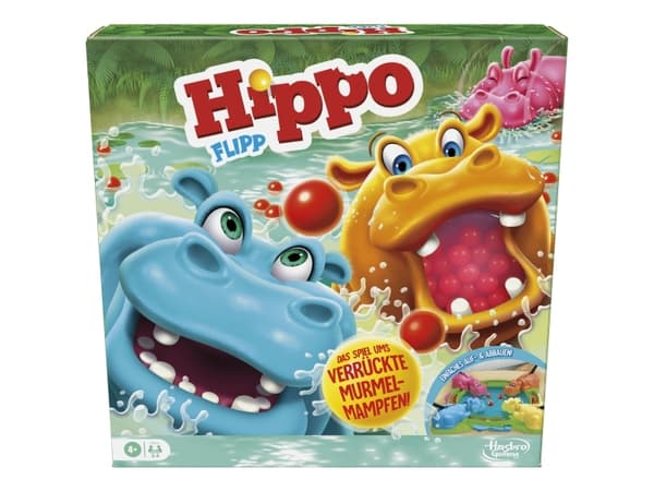 Hasbro Gaming Hungry Hungry Hippos, Brettspill, Party (selskap), 4 år, Familiespill