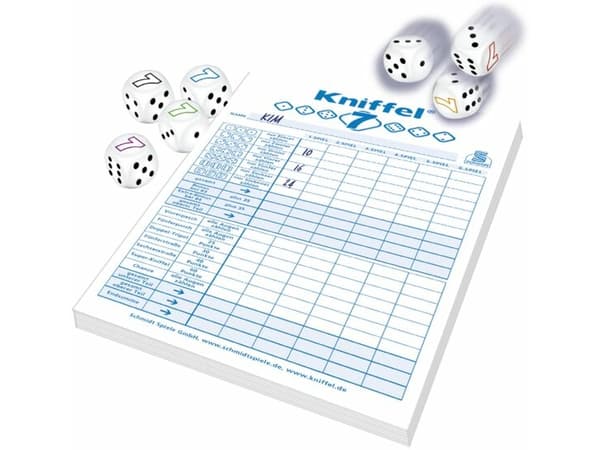 Schmidt Spiele Kniffel 7, Brädspel, Familj, 8 År, 20 min, Familjespel